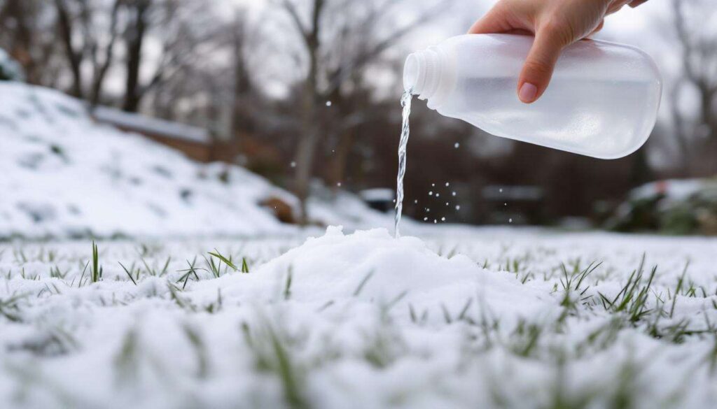 Spülmittel auf den Rasen im Winter gießen: Die umstrittene Methode, die Gärtner spaltet