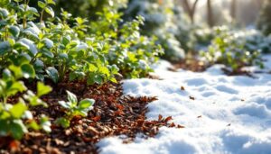 Garten: Dieses kostenlose Material auf der Erde im Winter verhindert Unkraut und steinharten Boden