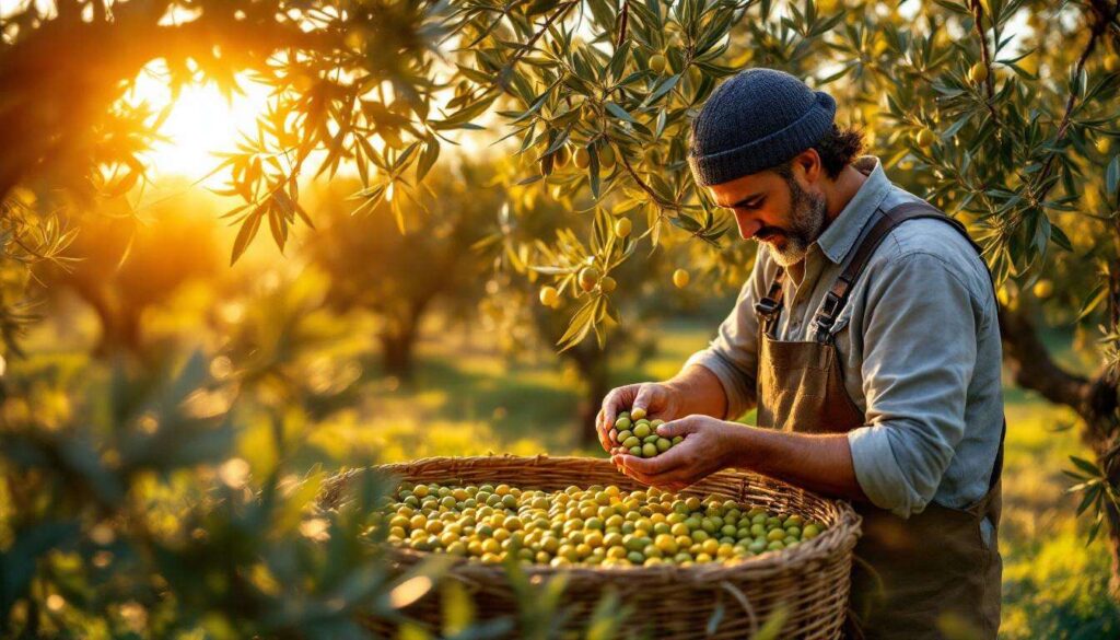 Jetzt ist Olivenernte: Die Bauernmethode, um die Äste nicht zu beschädigen