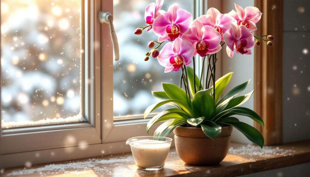 Gieße deine Orchideen im Winter mit dieser Küchenzutat für eine spektakuläre Blüte