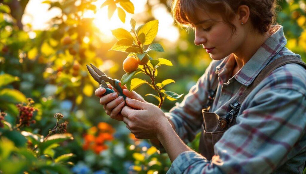 Obstbaumschnitt: Warum die oberste Knospe immer nach außen zeigen muss