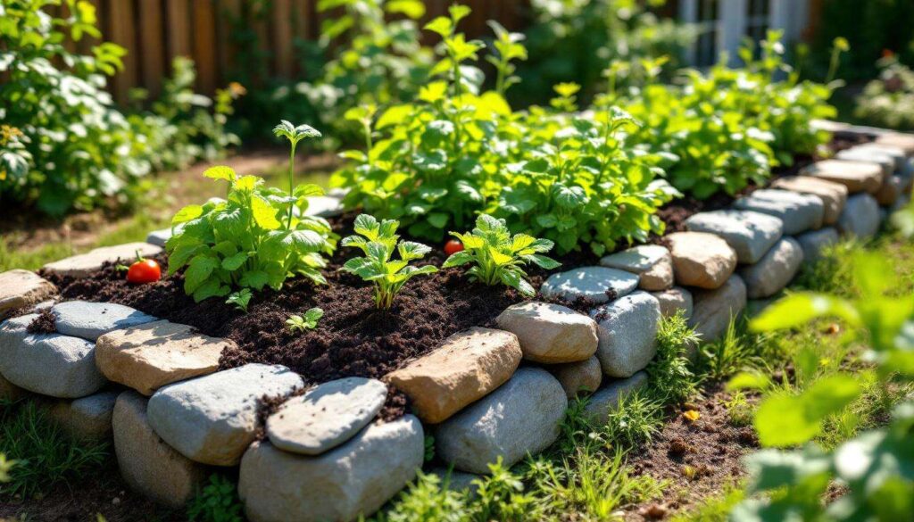 Warum ein selbst gebautes Hochbeet aus Steinen den Boden nachhaltig schützt und das Gärtnern deutlich erleichtert