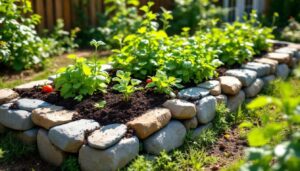 Warum ein selbst gebautes Hochbeet aus Steinen den Boden nachhaltig schützt und das Gärtnern deutlich erleichtert