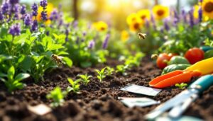 Start in die Gartensaison: Plane jetzt die Aussaat von Gemüse, Kräutern & bienenfreundlichen Blumen